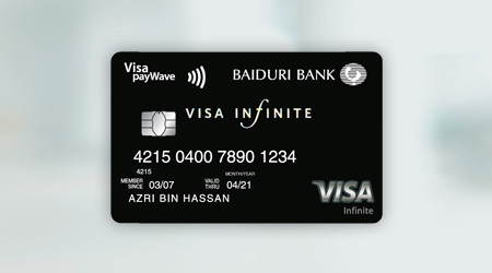 Baiduri Visa Infinite Credit Card 