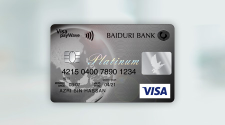 Baiduri Visa Platinum Credit Card 